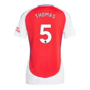 Arsenal Thomas Partey #5 Replika Hjemmebanetrøje Dame 2024-25 Kortærmet